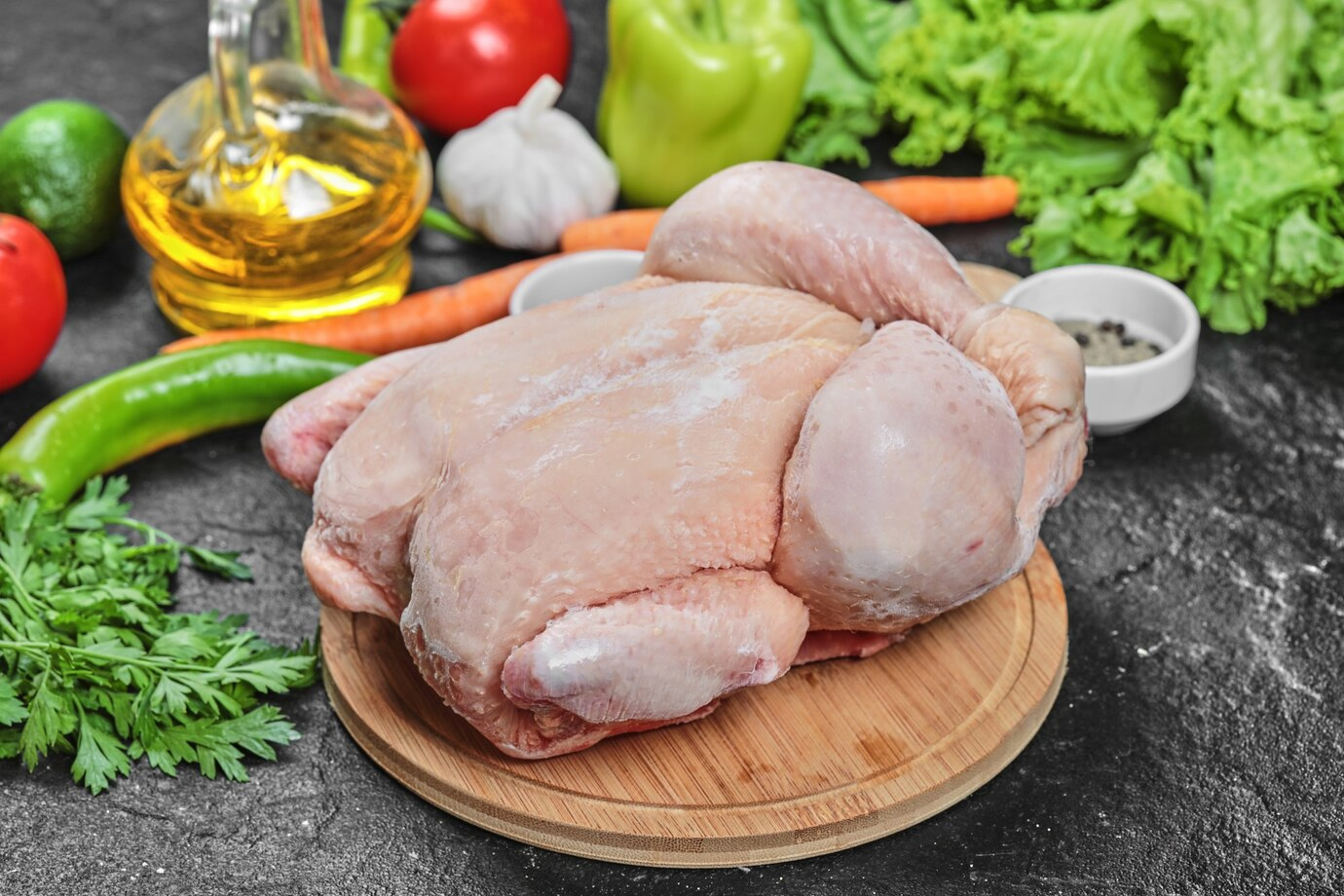 Não lave o frango!